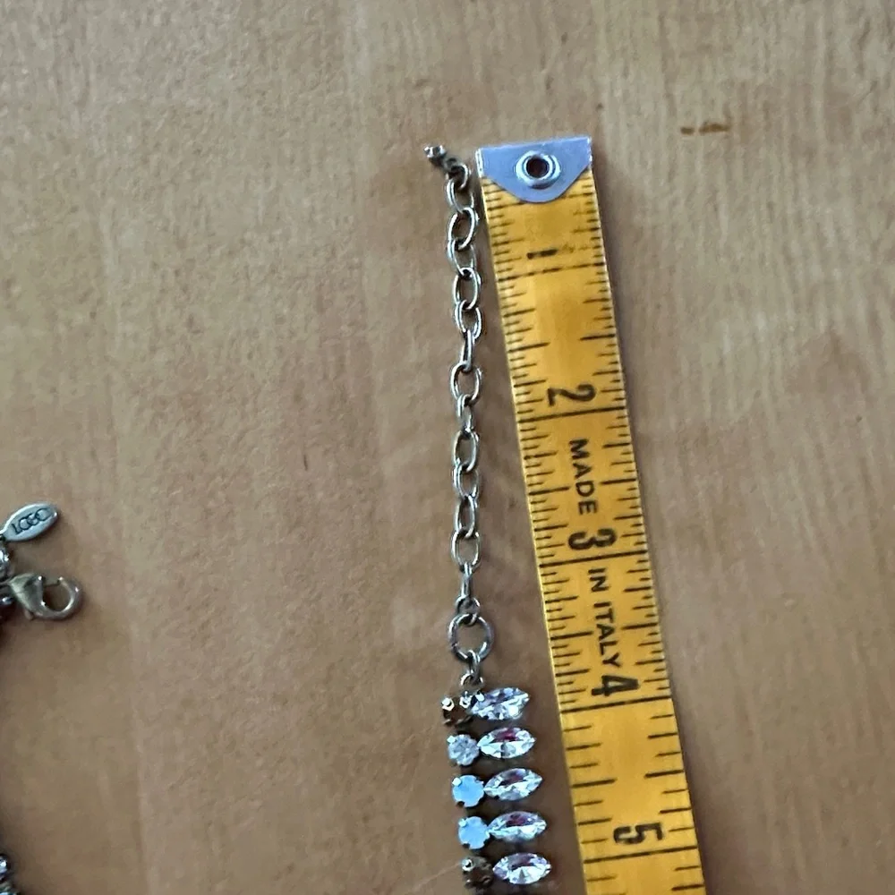 LOGO by Lori Goldstein Elegant Crystal Necklace - Picture 4 of 4